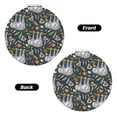 thumbnail image 2 of Bingfone Cute Sloth Print Compact Vanity Makeup Mirror for Men Women Girls for Pocket Purse Wallet Handbag,Portable Small Handheld Beauty Mirror-Round Shape, 2 of 9