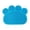 Blue, variant on Paw Shape Cat Litter Mat, Non-Slip Waterproof Pet Feeding Mat for Litter Trapping, Washable Soft PVC Fiber Scatter Control Rug for Cats & Dogs, 16"x12"