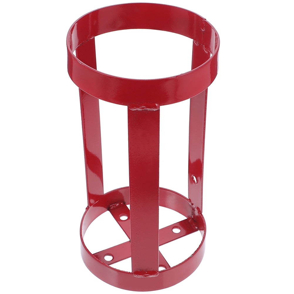 RENACLIPY Renaclipy Durable Fire Extinguisher Wall Bracket Red for Home Office