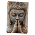 thumbnail image 4 of Placa de pared de Buda, adorno plano 2D, letrero colgante, versátil, de metal, decoración de pared, accesorios para dormitorio, oficina, pasillo., 4 of 9