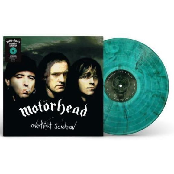 Motorhead - Overnight Sensation (Green Smoke Splatter Vinyl) - Music & Performance