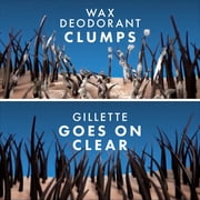 مزيل العرق Gillette Antiperspirant للرجال ، جل شفاف ، مطر بري ، عبوة توأم ، 3.8 أونصة