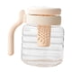 thumbnail image 4 of Vaso de té de cristal de 950 ml, transparente, práctico, para beber, a prueba de fugas Blanco, 4 of 9