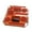 Orange, variant on Ximing Beach Umbrella Table Tray Outdoor Beach Accessory,3 Snack Compartments Sunshades Stand Sun Umbrella Support for Picnic Desk Pink