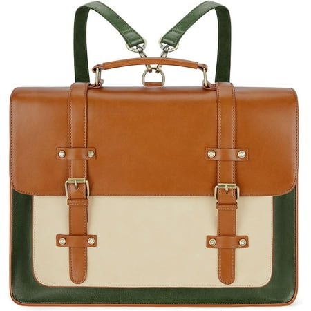 Laptop Bag for Women Vegan Leather Messenger Bag Fashion Briefcase Computer Satchel Bag