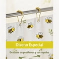 thumbnail image 4 of Ganchos para Cortina de Baño, 24Piezas Aros de Cortina de Ducha de Acero Inoxidable, Aros para Cortinas de Regadera, 4 of 6