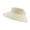 Z77-White, variant on Sun Visor for Women Roll Up Foldable Straw Hat Wide Brim Ponytail Friendly for Summer and Spring Travel, Beach, Hiking & Pool
