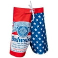 thumbnail image 4 of Budweiser 809482-Small - 30 Budweiser Mens Board Shorts, Stars & Stripes - Small 30, 4 of 7