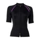 thumbnail image 2 of Traje de neopreno para mujer con cremallera frontal superior para surf, piragüismo, chaqueta de buceo abrigada, traje seco S, 2 of 9