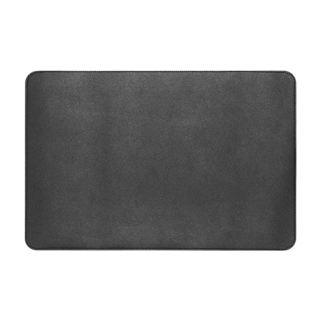 Petit Tapis de Table de Pique-Nique Compact, Imperméable et Résistant à l'Huile, Cuir en Polyuréthane pour le Camping, Design Enroulable Portable pour la Randonnée, Noir