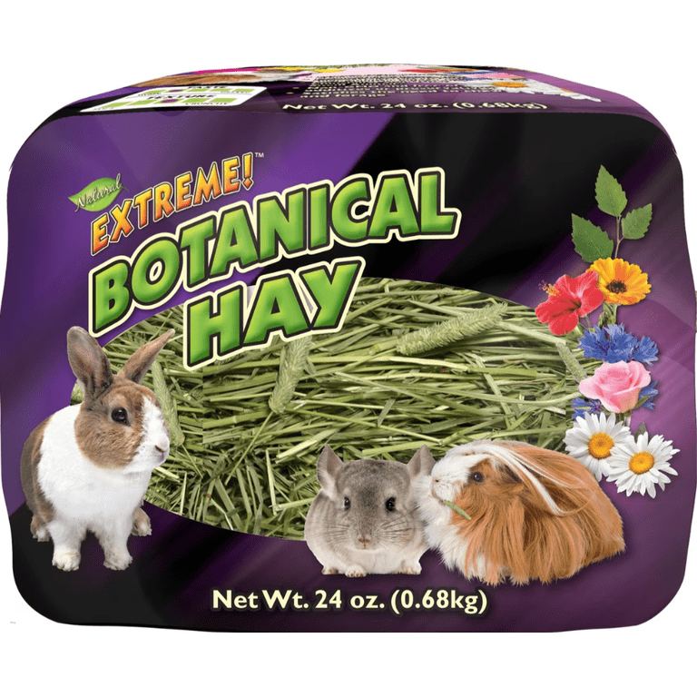 Extreme! Natural Botanical Hay, 24oz Small Animal Food photo 3