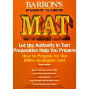 How to Prepare for the Mat: Miller Analogies Test (Barron's How to Prepare for the MAT), Used [Paperback]