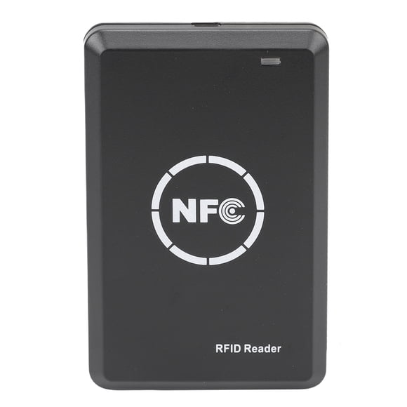 Smart Card Reader, NFC Reader Writer PC Software with Ith 5pcs T5577 NFC Keyfobs 5pcs T5577 Card for Access Control