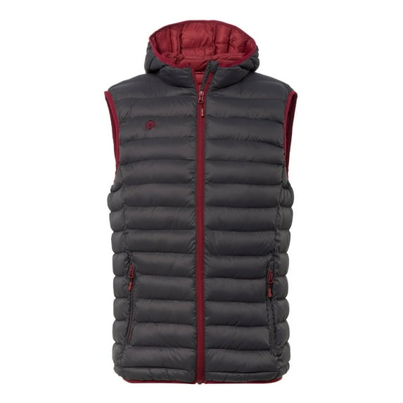 Izas Ortil Men's Mount Loft Padded Hooded Vest (X-Large)