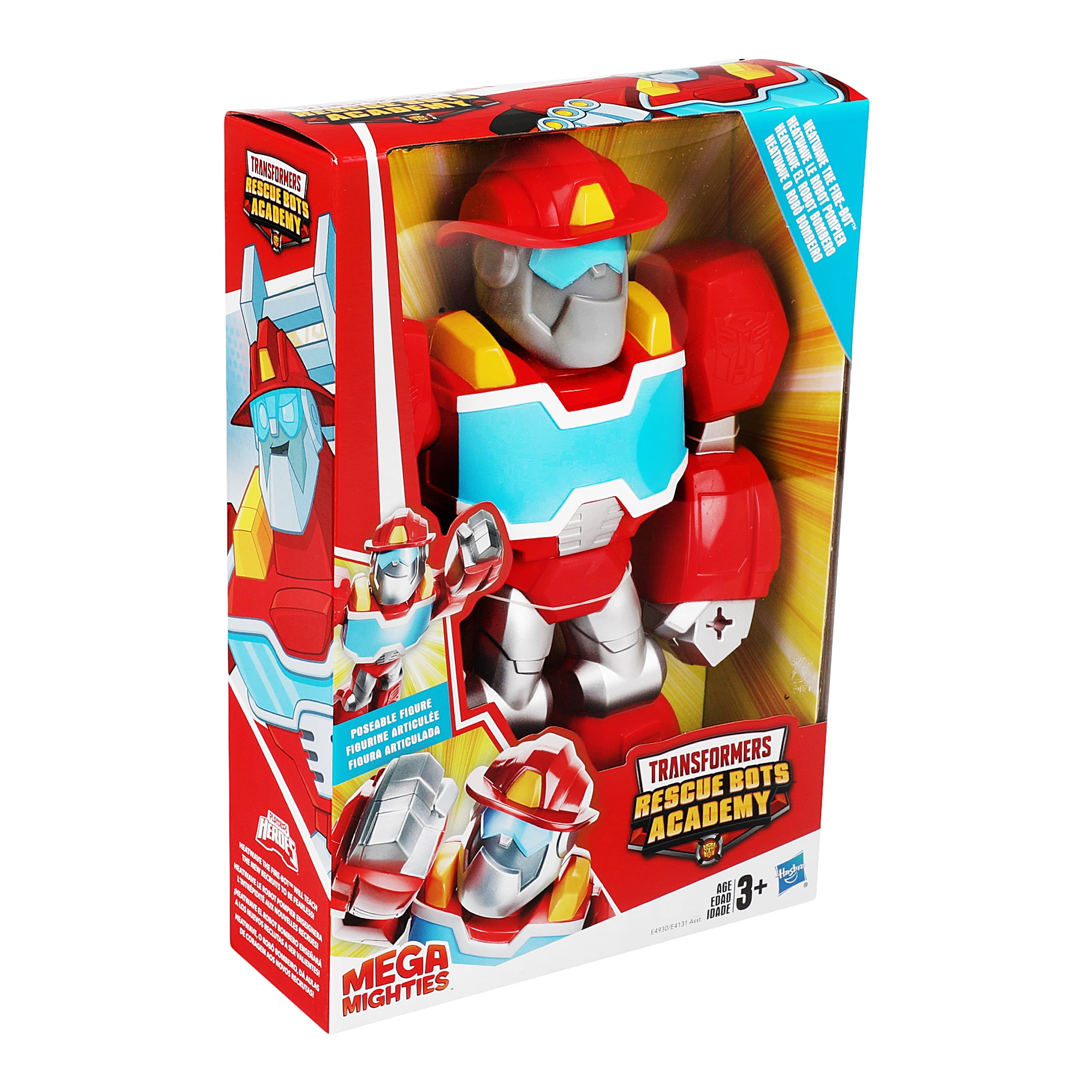 A Playskool Heroes Transformers Rescue Bots Heatwave the Fire-Bot Action Figure 