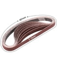 thumbnail image 3 of qiya 30PCS Sanding Belt 10 x 330 mm,40 Grit Belt Sander Belts Circular polishing, 3 of 7