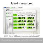 M.2 SSD to U.2 Adapter 2 in 1 M.2 NVMe Key B/M NGFF SSD to PCI-e U.2 SFF-8639 Adapter PCIe M2 Converter Desktop Computer