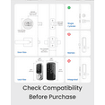 thumbnail image 6 of DESLOC B200 Fingerprint Smart Door Lock, Keyless Entry Door Lock, App Control, Smart Locks for Front Door, Smart Deadbolt Lock, Touchscreen Keypad, Emergency Power Port, Silver, 6 of 10