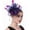 Navy, variant on Elegant Black Fascinator Hat for Women, Vintage Mesh Yarn Headpiece with Hair Clip and Headband, Classic Palace Style Evening Tea Party Hair Accessory