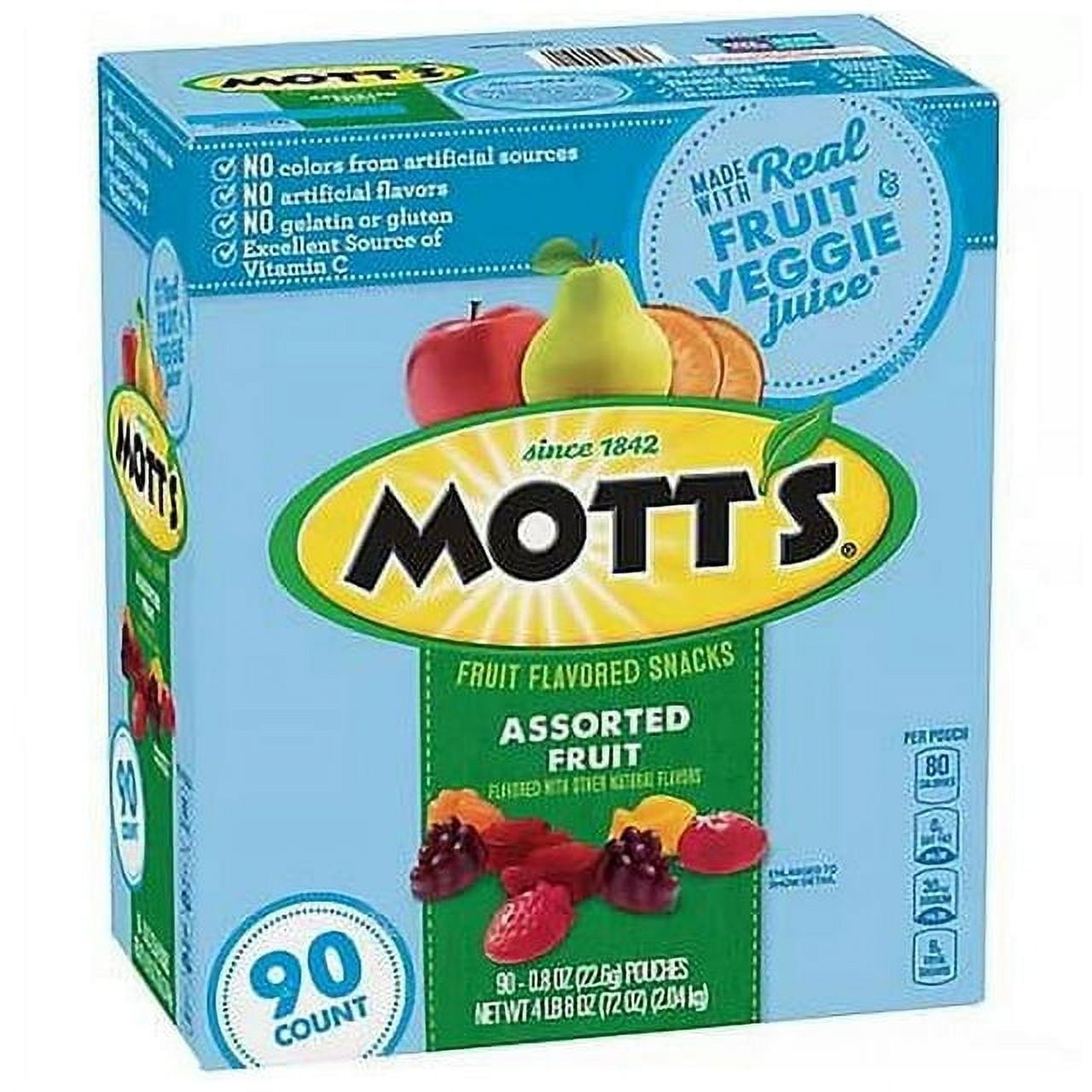 Mott's Fruit Flavored Snacks, 90 ct