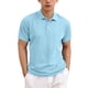 thumbnail image 1 of Odeerbi Camisas de Golf de Niños Seco Rápido Botón de Solapa de Color Sólido Camisas de Tenis de Manga Corta Uniforme Escolar, 1 of 5