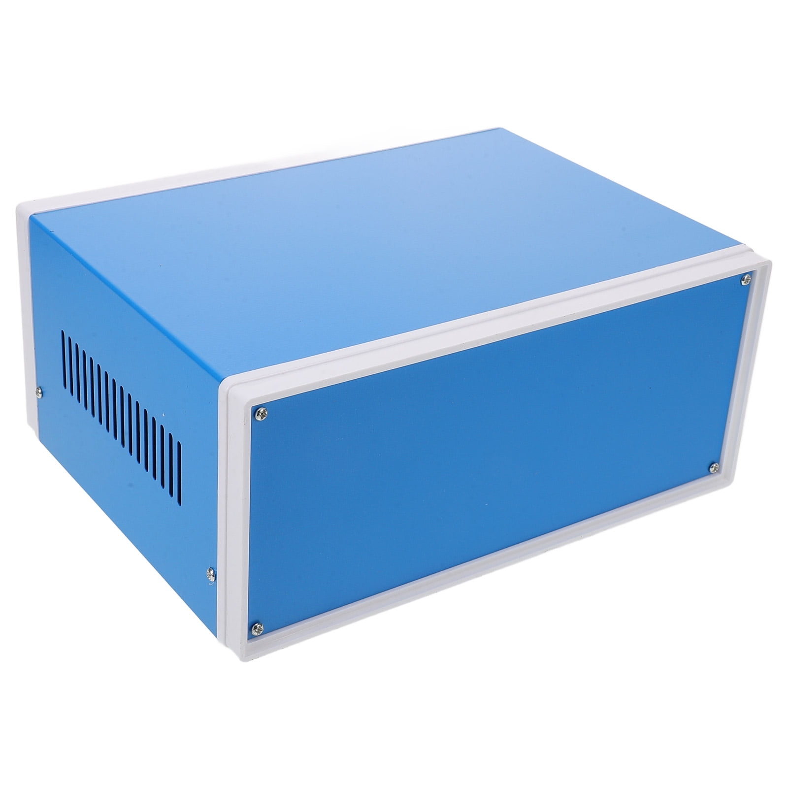 Soimiss Durable Blue Metal Enclosure Project Box for Electrical Devices with Screws
