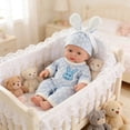 thumbnail image 6 of 12 Inch Soft Sound Doll with Accessories Kit,PVC Cute Simulated Doll,Flexible 360° Joints Design,Life Nurturing Training Toy,Portable Lightweight Playmate,Creative Holiday Birthday Gift, 6 of 6