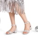 thumbnail image 2 of Sandalias para Niñas DREAM PAIRS SDSD2320K Plateadas con Tacón de 3 cm Talla 5, 2 of 6