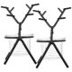 thumbnail image 3 of 2 candelabros de estilo nórdico de hierro para escritorio, vintage., 3 of 8