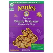 ANNIES HOMEGROWN COOKIE BUNNY GRAHAM CHCHIP 7.5 OZ - Pack of 3
