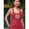 thumbnail image 2 of Handwritten Happy Mothers Day Racerback Tank Women -Image by Shutterstock, Female XX-Large, 2 of 4