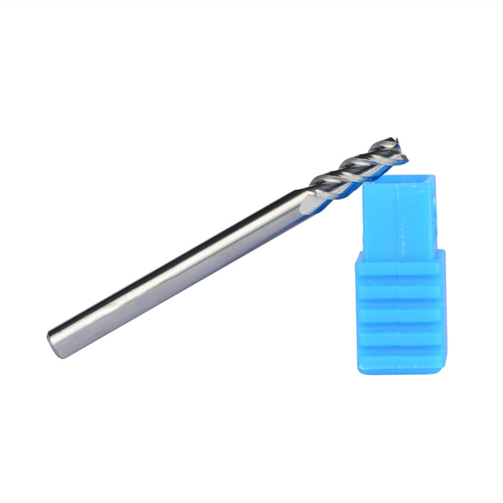 2pcs D4-4-50 Tungsten Steel End Mills 3 Flute Flattened Head Milling Cutters Carbide End Mills Machining for Aluminum