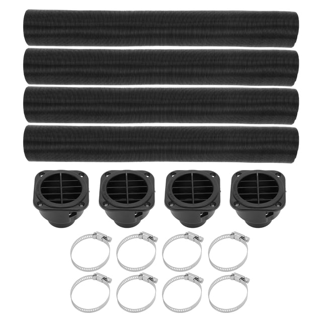 Kit de tubo de calefacción para automóviles Unique Bargains, juego de manguera de tubo de calefacción de 42 mm ID 100 cm Max L para camiones, RV, autobuses, furgonetas y barcos