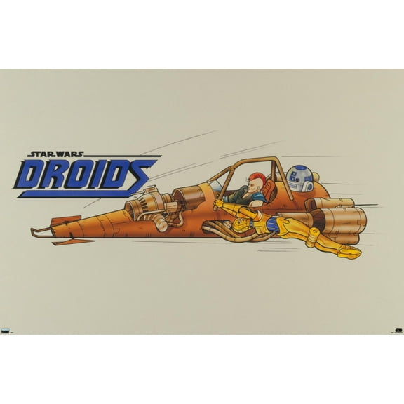 Star Wars: Droids - Speeder Wall Poster, 22.375" x 34"