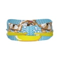 thumbnail image 3 of Wukai Dog Takes a Bath in the Bathtub Sports sweatband,Men & Women Sweatband Headband for Running, Cross Training, Racquetball, Working Out, 3 of 7