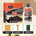 thumbnail image 5 of RAGUPEL Glass Cooktop Cleaner & Polish 100ml - Heavy-Duty Stove Top Cleaner Kit,Non-Abrasive,Scratch-Free,Safe for Ceramic,Induction,Complete Cleaning Set, 5 of 7
