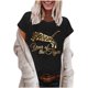 thumbnail image 1 of Blusa informal de manga corta con estampado de año nuevo y cuello redondo para mujer Fridja gope3219, 1 of 6