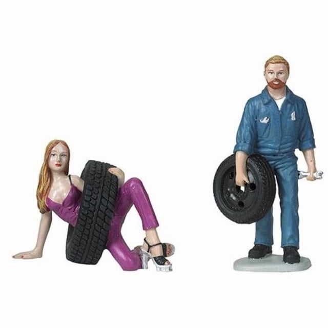 Motorhead Miniatures MH769 Figurines Échelle 1-18 Gary & Val - Ensemble de 2 Pcs