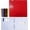 Red, variant on Business Card Holder Organizer, Can be Noted as a Business Card Book Binder Management Book with 168 Card Slots (Royal blue)
