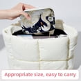 thumbnail image 6 of Swan Velvet Portable Storage Box with Removable Compartment - a Stylish Decorative Box, Bracelet Holder, and Jewelry Stand - Gift, 6 of 7