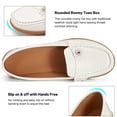 thumbnail image 4 of Ecetana Loafers for Women Causal Dressy Shoes Comfortable Walking Flats Shoes, 4 of 6