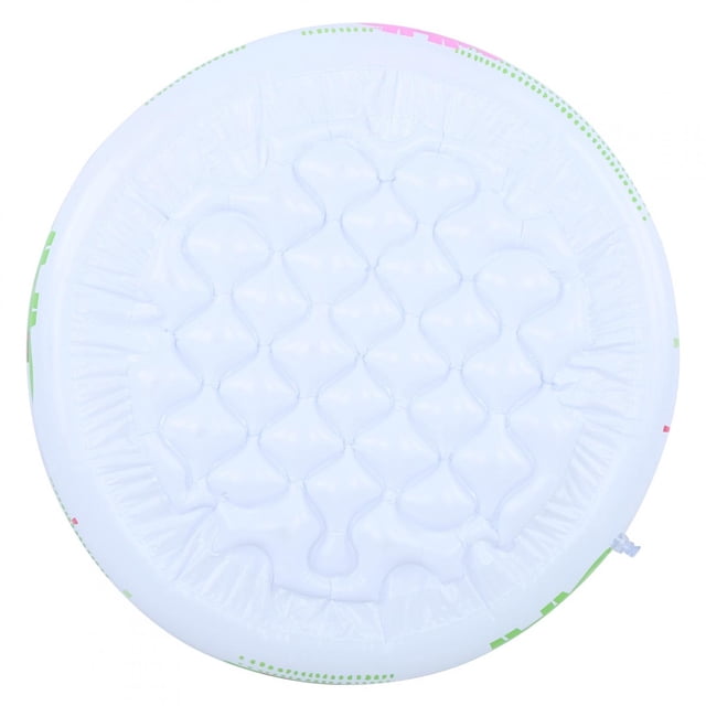 Piscina inflable redonda para bebés y niños pequeños, piscina inflable portátil para niños, pequeña bomba, piscina de dinosaurios de dibujos animados, interior y exterior para niños, niñas y niños