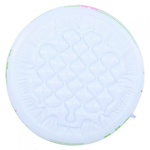 Piscina inflable redonda para bebés y niños pequeños, piscina inflable portátil para niños, pequeña bomba, piscina de dinosaurios de dibujos animados, interior y exterior para niños, niñas y niños