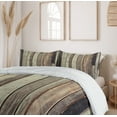 thumbnail image 6 of Ambesonne Wooden Print Duvet Cover Sets, American Western Style, 2-Queen, Brown, 6 of 7