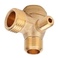 thumbnail image 4 of Valve de Contrôle Filetée, Valve de Contrôle en Laiton Résistant à la Pression pour Compresseurs d'Air, 4 of 8