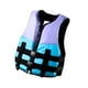 thumbnail image 2 of Chaleco salvavidas con correas ajustables para natación, wakeboard, canotaje y pesca. M Niños Azul Púrpura, 2 of 9