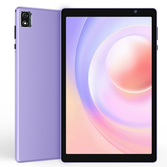 WeTap Android 12 Tablet 10 inch , 2GB RAM 32GB Storage , WIFI 6 , 1280x800 IPS Display Tablets , Dual Camera , 6000mAh , Google GMS Certified , Purple