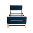 thumbnail image 2 of Cama Baja Juno Atlas del Descanso Marino MDF Metal 105 cm Altura 101 cm Ancho 199 cm Profundidad, 2 of 5