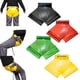 thumbnail image 4 of Arnés de escalada para hombre y mujer, protección para asiento de seguridad, para montañismo, duradero. Negro, 4 of 9