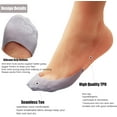 thumbnail image 2 of Womens No Show Socks 6 Pairs Nylon Ultra Low Cut Liner Socks Non-Slip Socks for Women US Size 6-9, 2 of 6